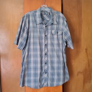 Mens Realtree SS Plaid Button-up Shirt XL Casual Fishing Outdoor